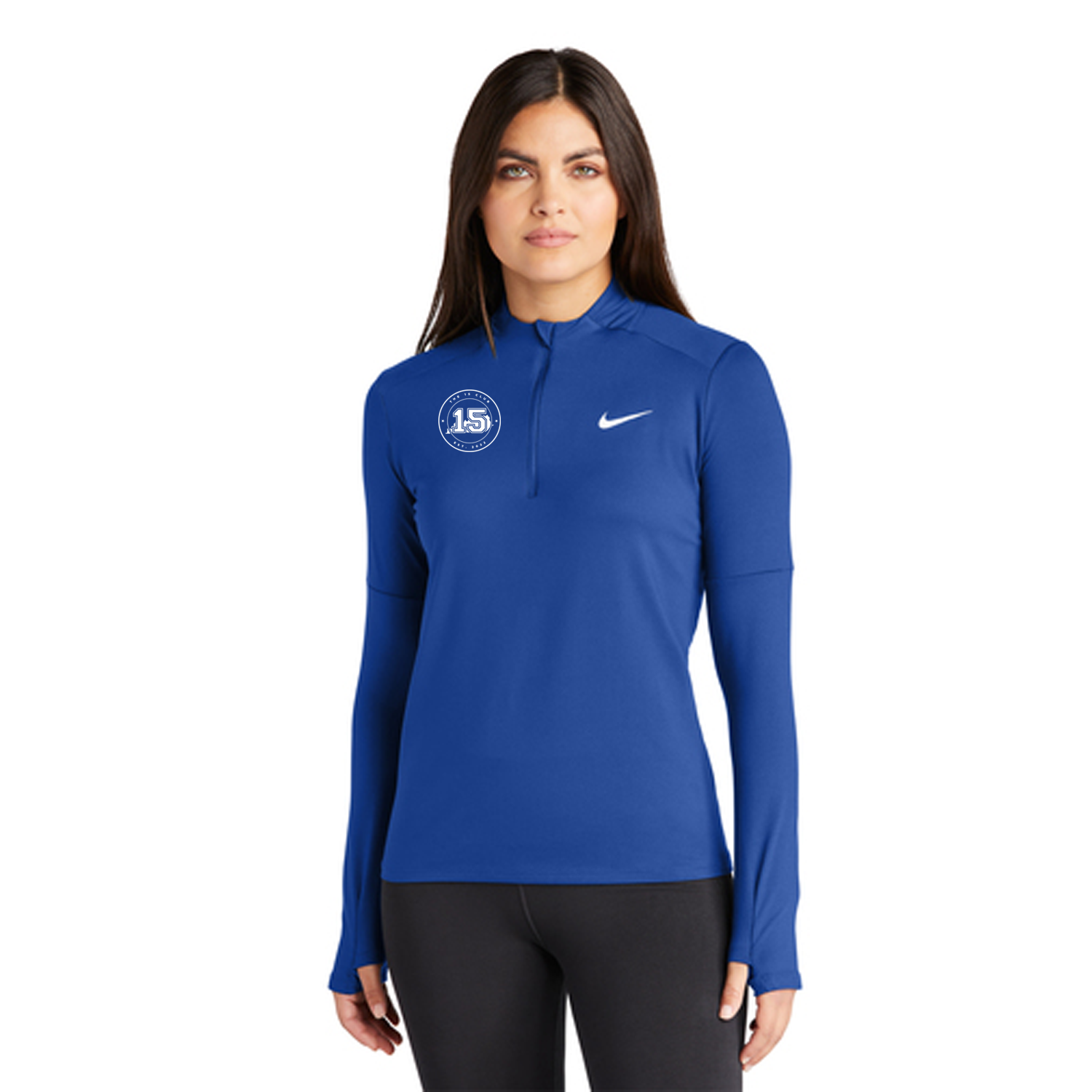 The 15 Club Nike Ladies Dri-FIT Element 1/2-Zip Top